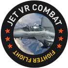 Jet VR Combat Fighter Flight Simulator VR Game آئیکن