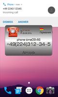 Auto Info Call free caller ID Affiche