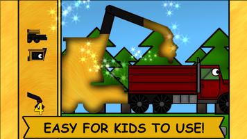 Kids Trucks: Puzzles 2 تصوير الشاشة 2