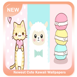 Los papeles pintados lindos más nuevos de Kawaii icono