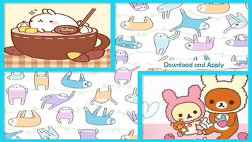 Newest Cute Kawaii Wallpapers capture d'écran 1