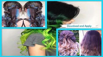 Beautiful Ombre Hair Color Ideas ภาพหน้าจอ 1