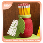 Easy DIY Pencil Mug For Teacher's Day icône