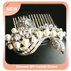 Glamour DIY Crystal Crown icône