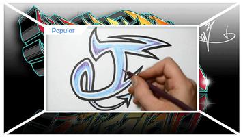 How to Draw Graffiti 3D syot layar 3