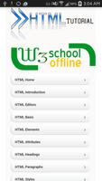 W3school HTML Offline постер