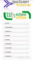 W3School JavaScript Offline captura de pantalla 1