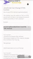 W3School JavaScript Offline captura de pantalla 2