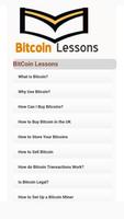BitCoin Lessons capture d'écran 1