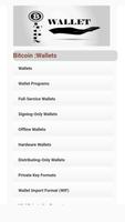 BitCoin: Wallets تصوير الشاشة 1