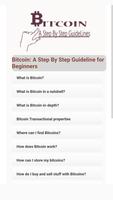 Bitcoin:A Step By Step Guidelines اسکرین شاٹ 1