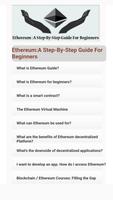 Ethereum: A Step-By-Step Guide For Beginners স্ক্রিনশট 1