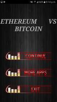 Poster ETHEREUM  VS  BITCOIN