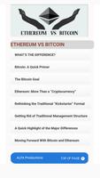 1 Schermata ETHEREUM  VS  BITCOIN