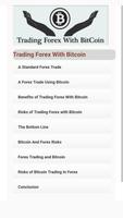 Trading Forex With Bitcoin تصوير الشاشة 1
