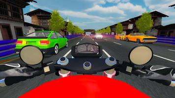 Motor Traffic Rider: Traffic Games capture d'écran 2