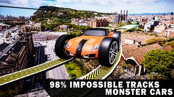 98% Impossible Car Driving Simulator capture d'écran 1