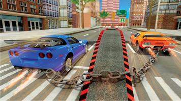 Chained  Cars  3d  Stunt  Car  Racing screenshot 1
