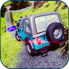 Offroad Jeep Mountain Driving Simulator icône