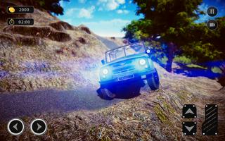 Offroad Jeep Mountain Driving Simulator capture d'écran 2