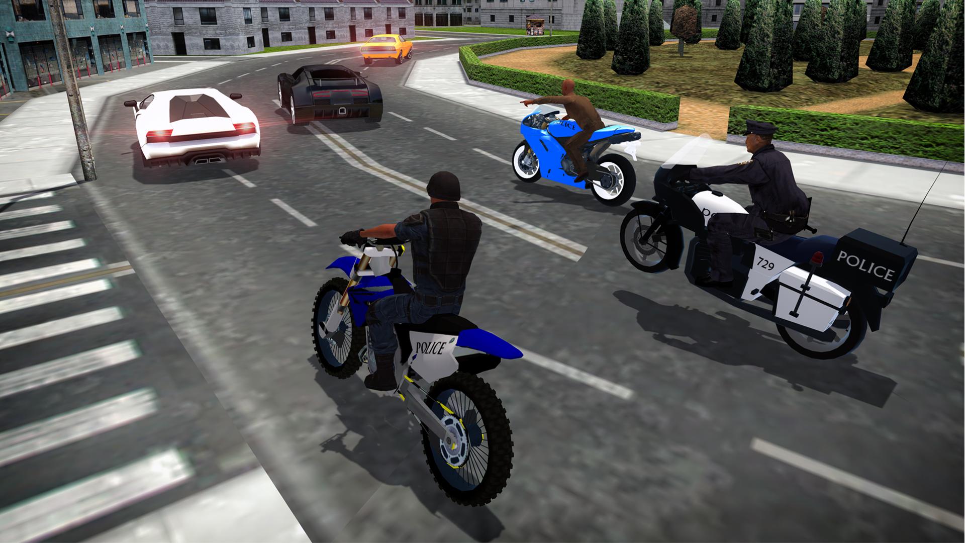 Android 用の 交通警察のバイクシミュレーター3d Apk をダウンロード