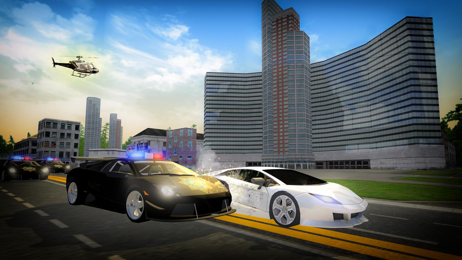 Android 用の 警察の自動車運転追跡 カーチェイス Apk をダウンロード