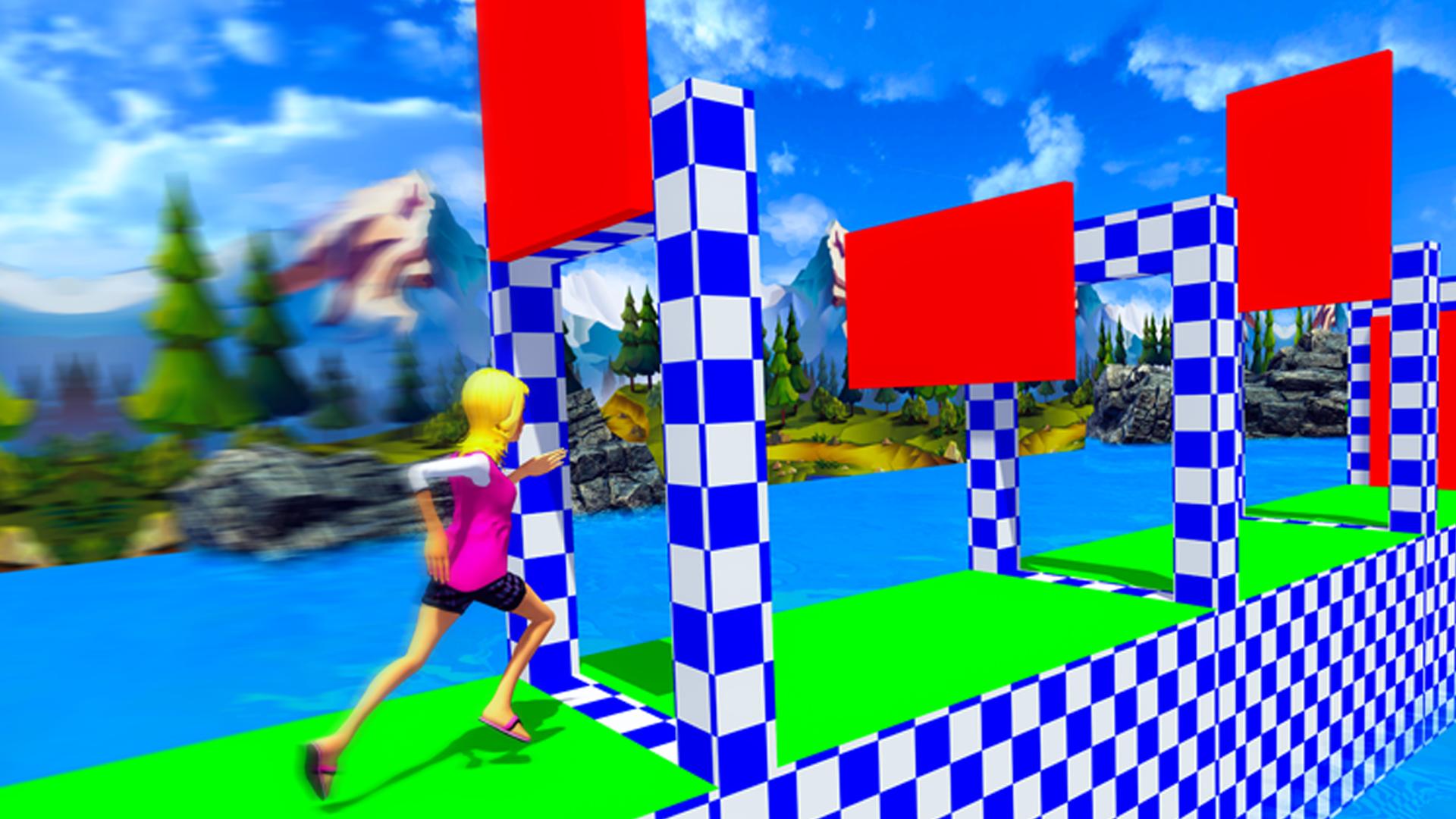 Wipeout Run Kids. Amazing Run 3d Mod 4-10 как пройти. Новая игра старт