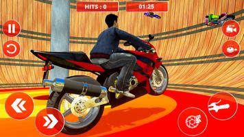 Well of Death Bike Stunt Rider capture d'écran 3
