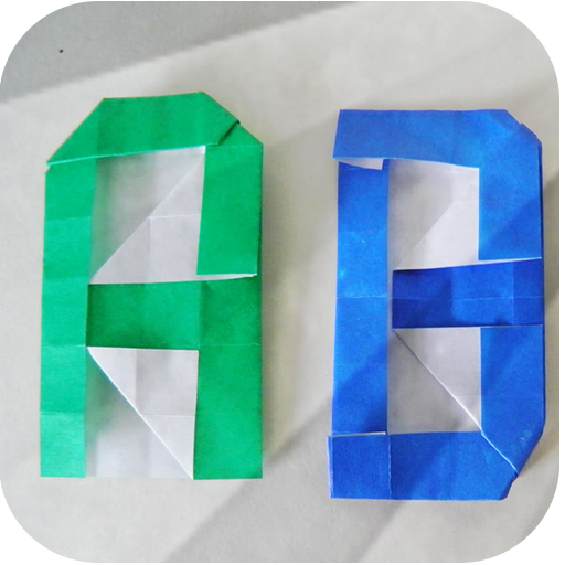 алфавиты оригами