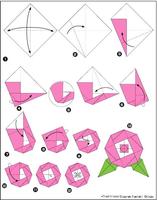 origami tutorial idea Affiche