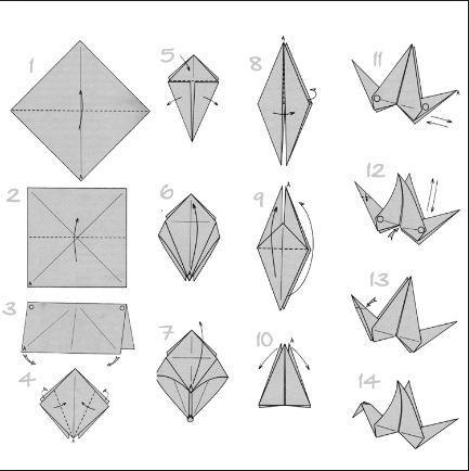 17+ Burung origami terbaru