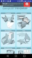 Origami Diagram Affiche