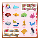 Origami para niños icono