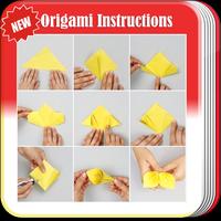 Origami Instructions Kreatif Affiche