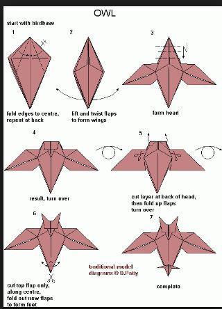 1070+ Gambar Burung Hantu Dari Origami Gratis Terbaik