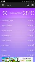 Cuaca Malaysia 截图 1