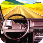 ikon Simulator mengemudi mobil
