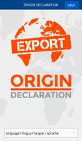 Origin Declaration Poster