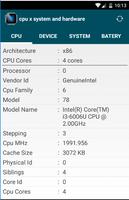 cpu x system and hardware स्क्रीनशॉट 1