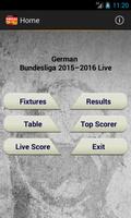 German Bundesliga 2015/16 Live capture d'écran 3
