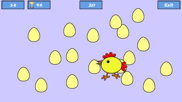 Happy Chicken - lay eggs game screenshot 1