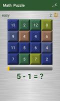 Math Puzzle Affiche