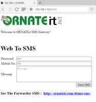 ORNATEit HTTP SMS Gateway capture d'écran 3