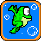 Swimy frog icono