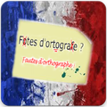 Fautes d'orthographe