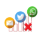 Offline Social Media and Email icône