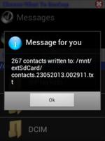 Backup Contacts and Messages screenshot 2