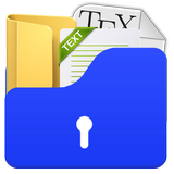 carpeta y archivo de bloqueo icono