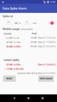 Data Spike Alarm ảnh chụp màn hình 2