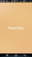 Thanks Diary Affiche